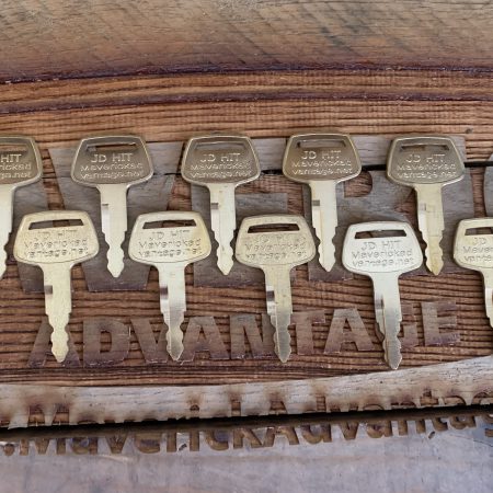 10 Keys - John Deere, Hitachi, New Holland, Excavator, AT194969